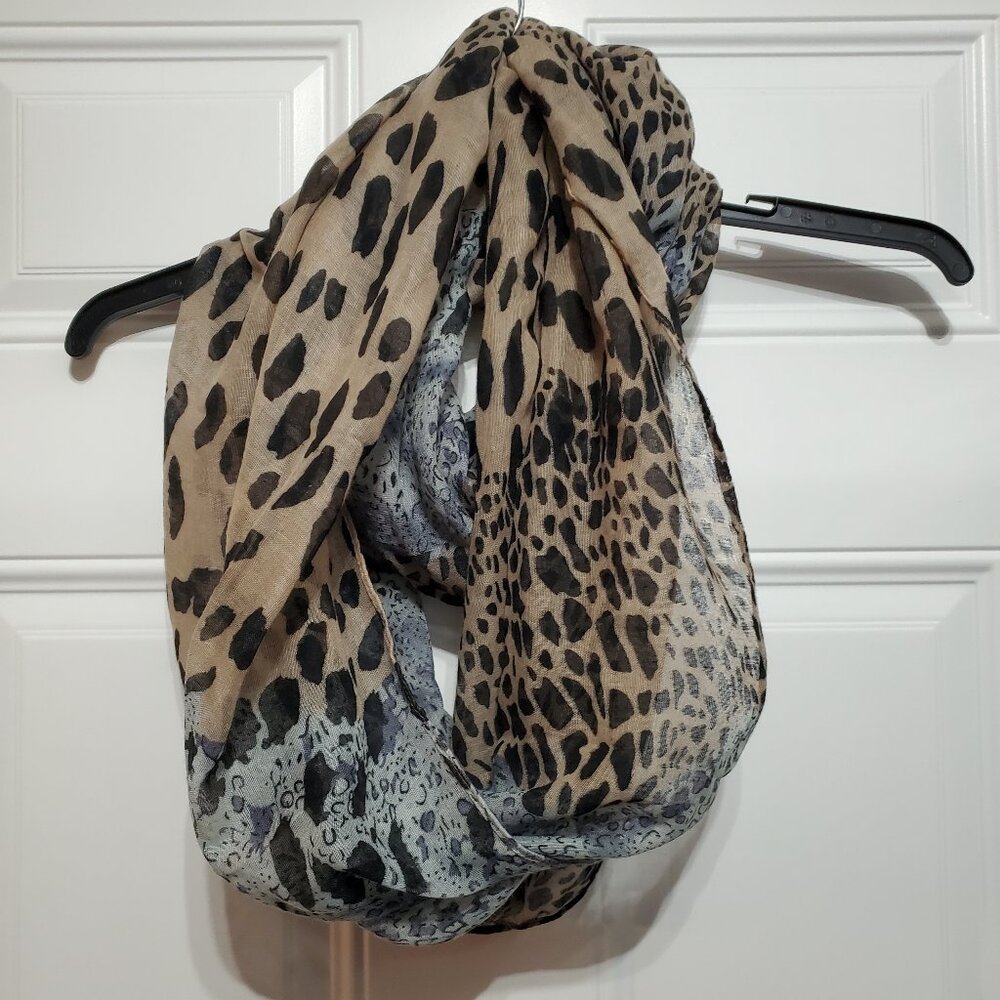 Animal Print Infinity Scarf
